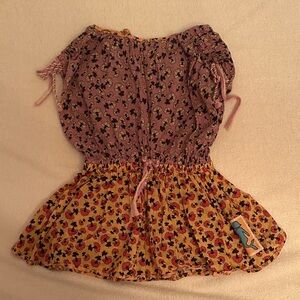 Zimmermann Floral Dress in Pink and Yellow